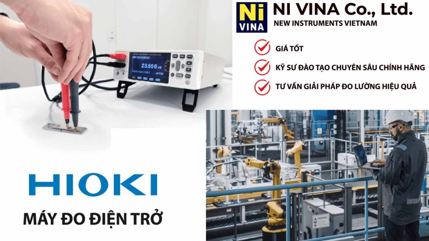 Máy Đo Điện Trở RM3544 và RM3545 Hioki - Độ Chính Xác Vượt Trội