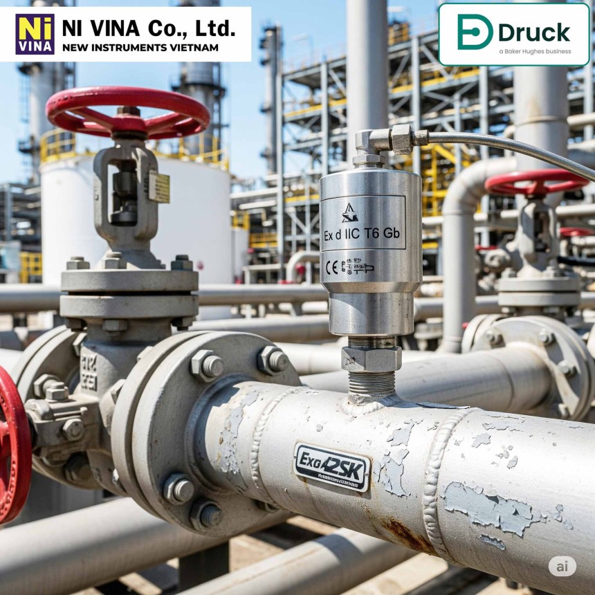 Thiết Bị Cảm Biến Áp Suất Druck - Sự Lựa Chọn Hàng Đầu Cùng Đại Lý Chính Hãng Nivina