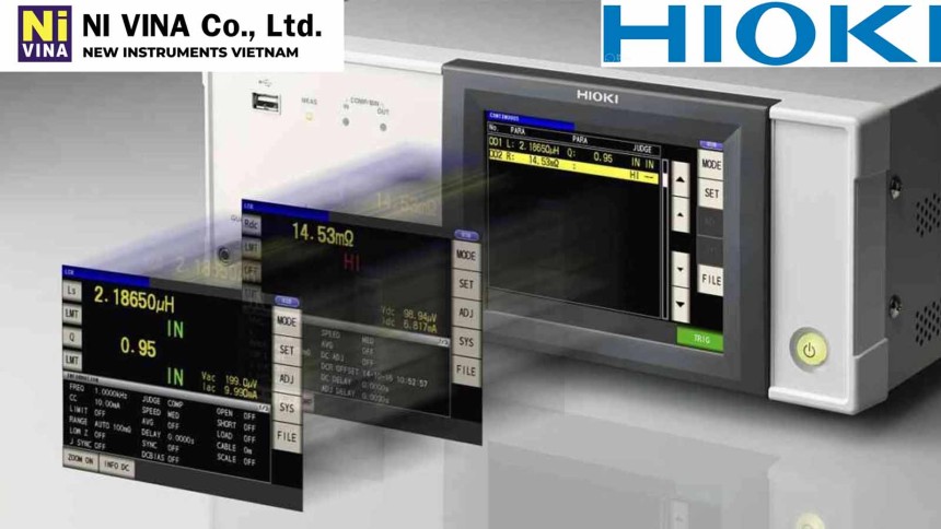 Máy đo LCR Hioki Chính Hãng, Giá Tốt Đo L, C, R Chuẩn Xác Tuyệt Đối