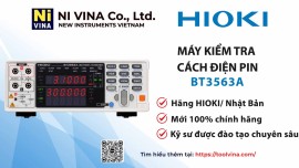 Máy Kiểm Tra Pin Hioki BT3563A giúp Đo Điện Trở Trong Chính Xác