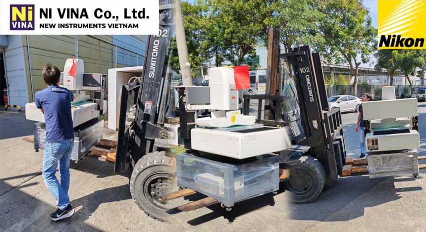 NIVNA Bàn Giao Máy Đo Tọa Độ Video NIKON iNEXIV VMA-4540 tại Bắc Ninh!