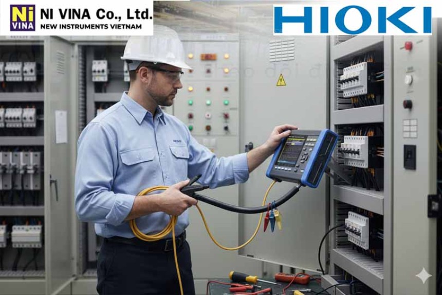 Nivina Chính Thức Phân Phối Máy Phân Tích Chất Lượng Điện HIOKI PQ3100 NHẬT BẢN - CAM KẾT HÀNG CHUẨN, GIÁ ƯU ĐÃI!