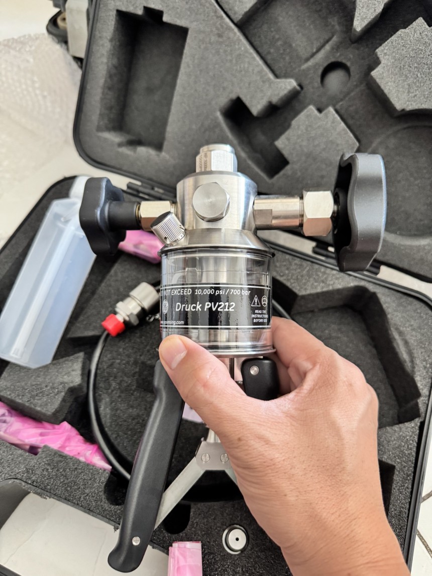 Bơm Tay Thủy Lực Druck Chính Hãng: Độ Bền Cao, Giá Tốt 2026