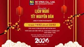 THÔNG BÁO LỊCH NGHỈ TẾT NGUYÊN ĐÁN BÍNH NGỌ 2026