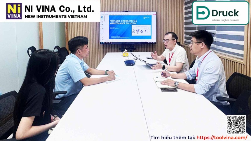 NIVINA và DRUCK GHÉ THĂM PTSC THẮT CHẶT QUAN HỆ HỢP TÁC