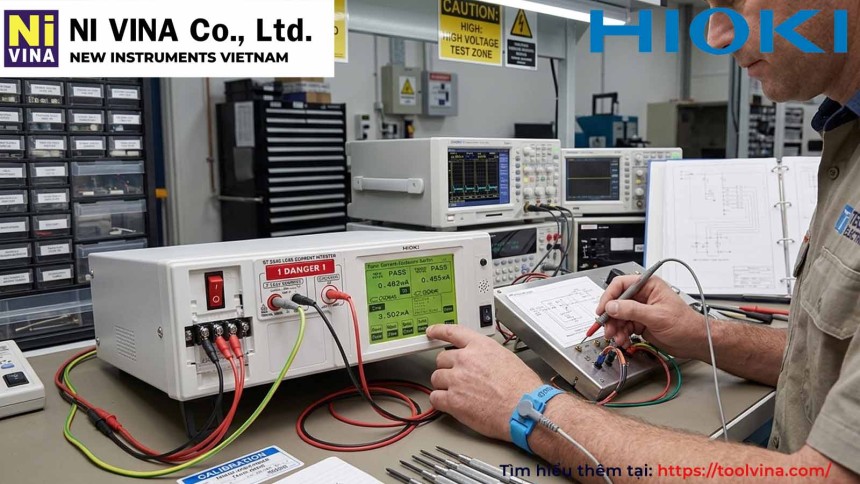 Đánh giá dòng rò chuẩn xác với Hioki ST5540 - Đáp ứng tiêu chuẩn IEC 60601-1