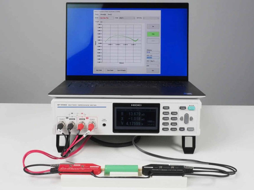 Hioki Ra Mắt BT4560-50: Đồng Hồ Đo Trở Kháng Pin Thế Hệ Mới Cho Cell Pin Lithium-ion