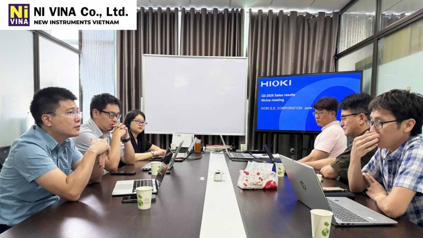 NIVINA TỔNG KẾT KINH DOANH QUÝ 2/2026 CÙNG HIOKI: BỨT PHÁ TĂNG TRƯỞNG và TĂNG HẠNG ƯU ĐÃI ĐẠI LÝ