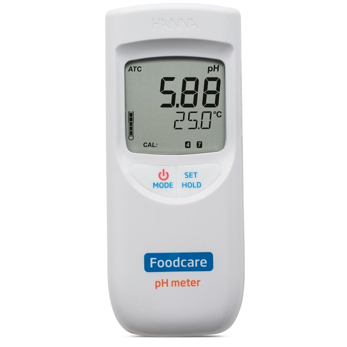 HANNA Portable Food and Dairy pH Meter