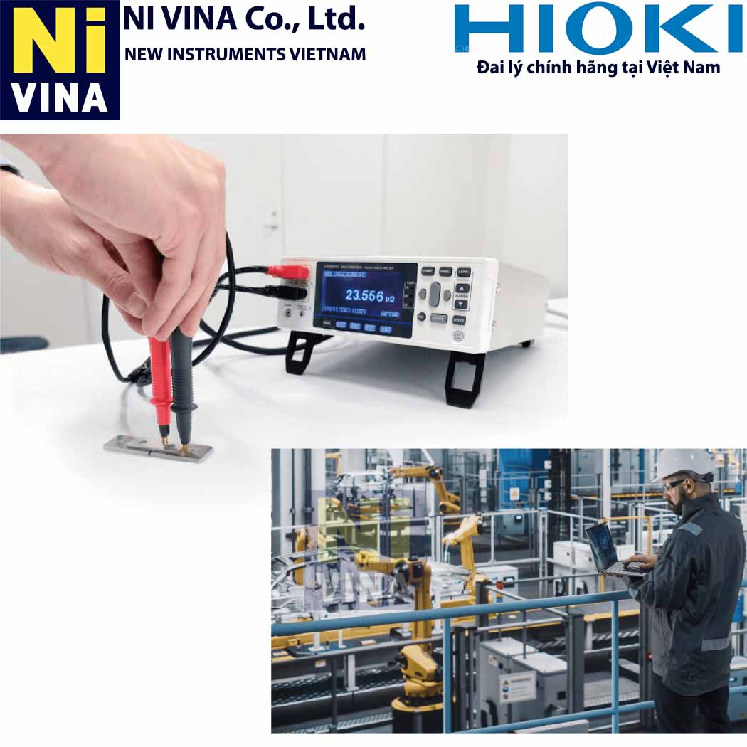 Máy đo điện trở RM3545 trong quản lý chất lượng kết nối vật liệu hàn