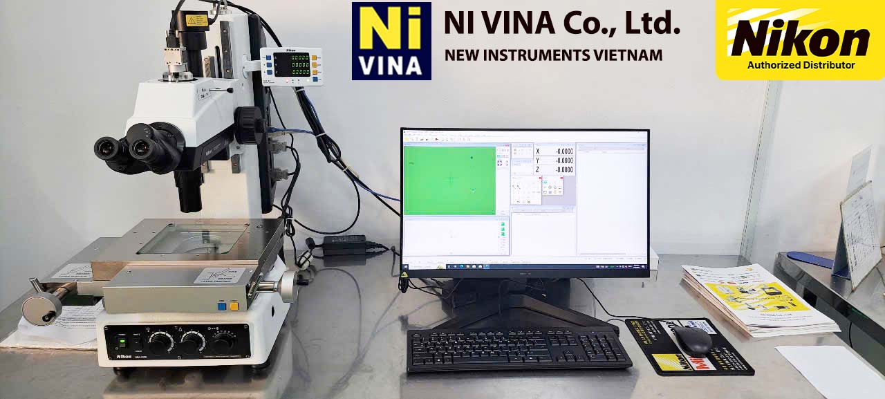 Kính hiển vi đo lường quang học MM-400N Nikon tại cơ sở khách hàng