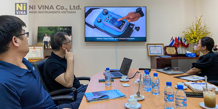 Kỹ sư NIVINA được Hãng Training đào tạo liên tục 